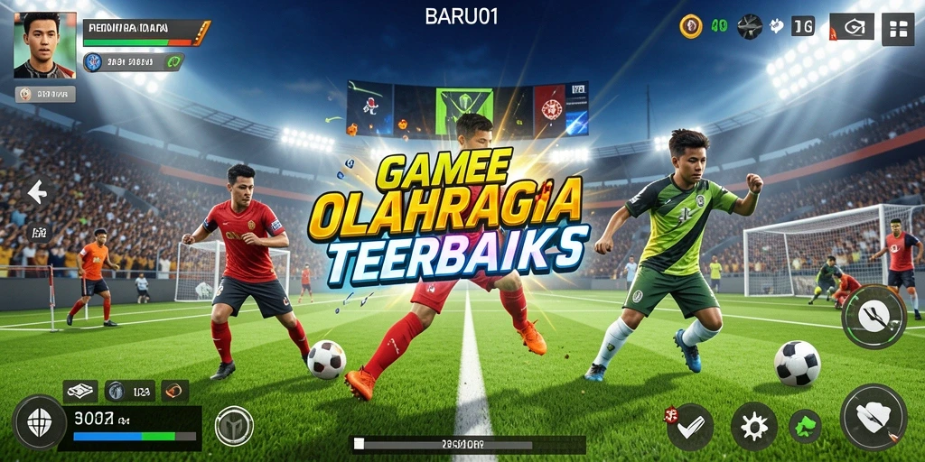 Tampilan gameplay dinamis dari BARU01 yang sangat menegangkan.