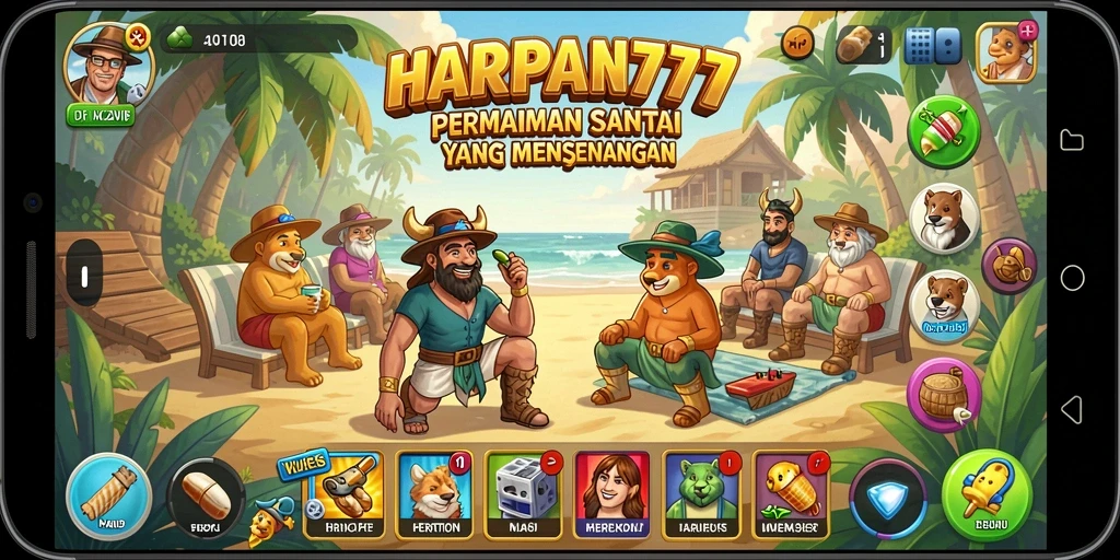 Tampilan gameplay HARAPAN777 yang mengasyikkan dan penuh warna.