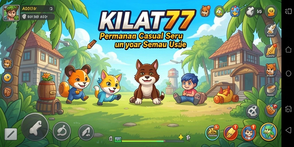 Tampilan gameplay KILAT77 yang menarik dan menghibur.