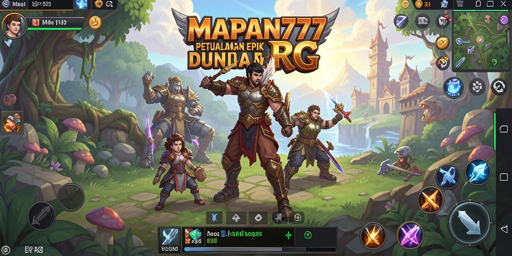 Gameplay RPG yang mendebarkan dengan petualangan seru.