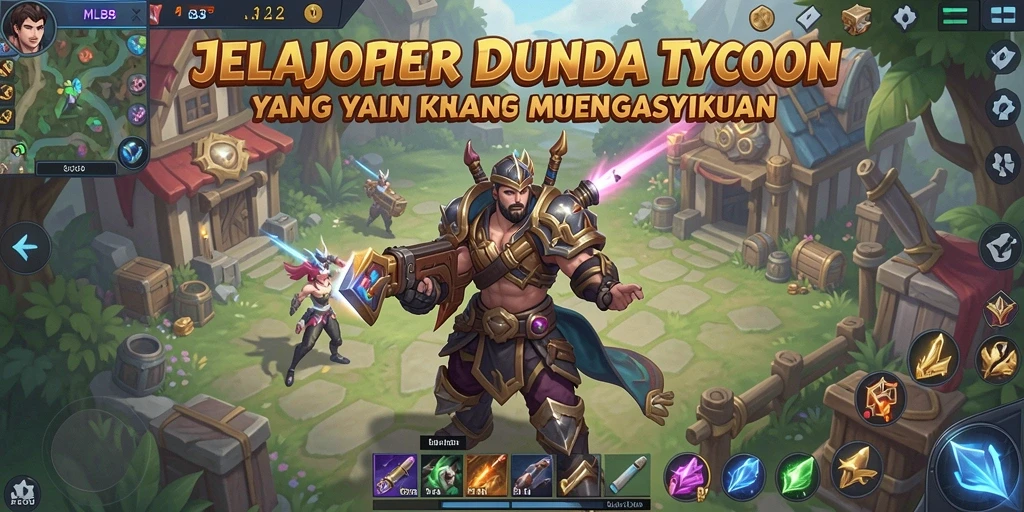 Tampilan menarik dalam gameplay Tycoon MLBB8 yang mendebarkan.