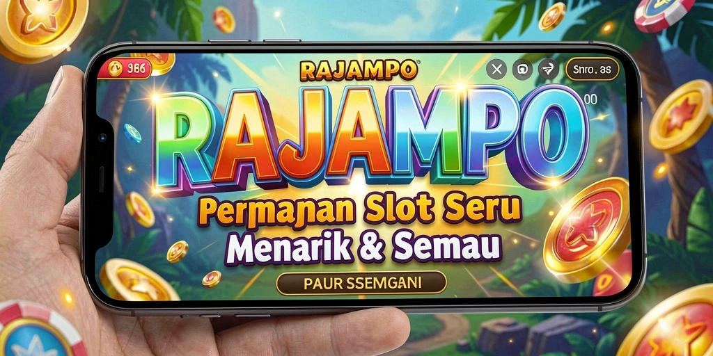 Tampilan gameplay seru dan menarik dari RAJAMPO.