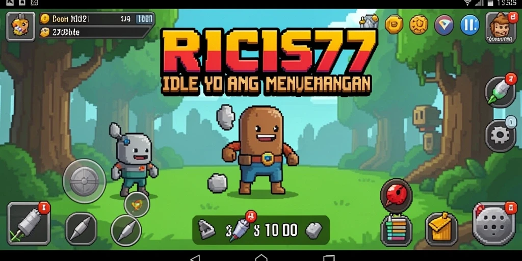 Tampilan gameplay RICIS77 yang seru dan menghibur.