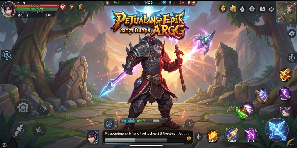 Tampilan gameplay RP99 yang menegangkan dalam aksi ARPG.