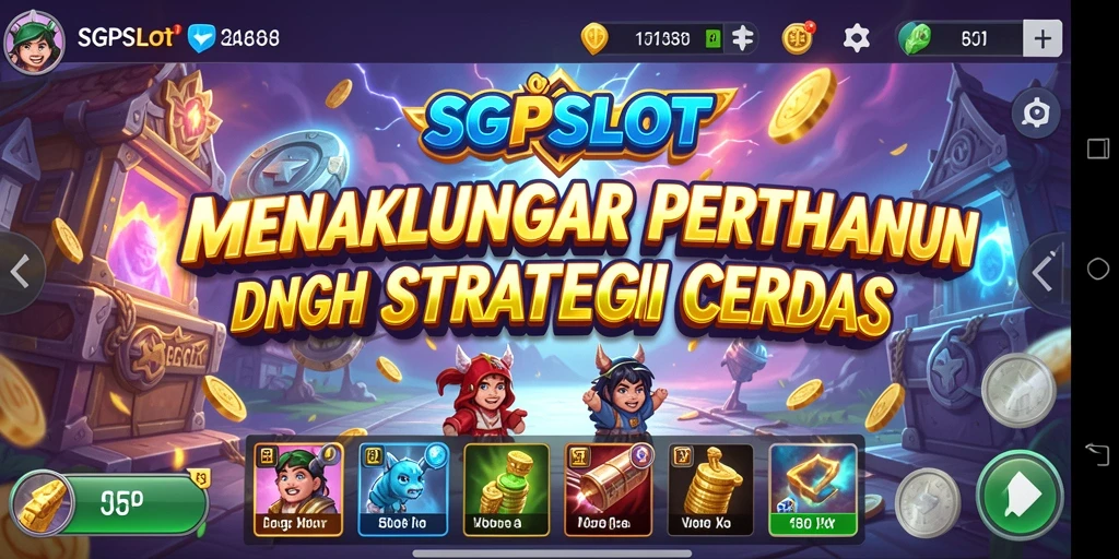Gameplay menegangkan dalam SGPSLOT dengan berbagai menara berstrategi.